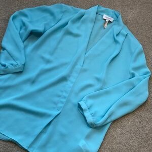 Turquoise Blouse S